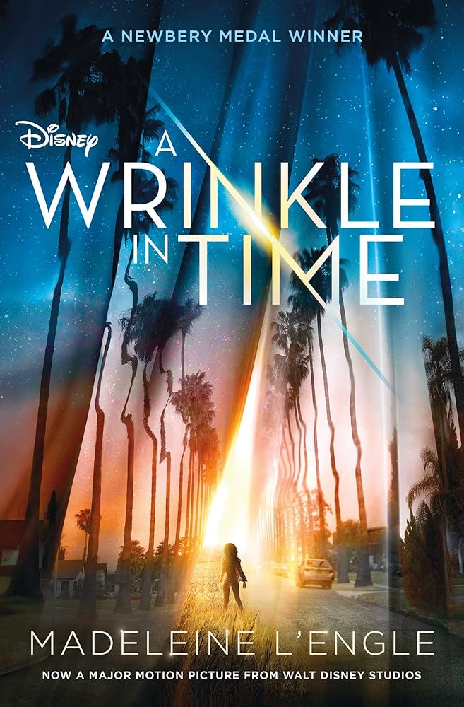 A Wrinkle in Time by Madeline L'Engle - Paperback edition.
