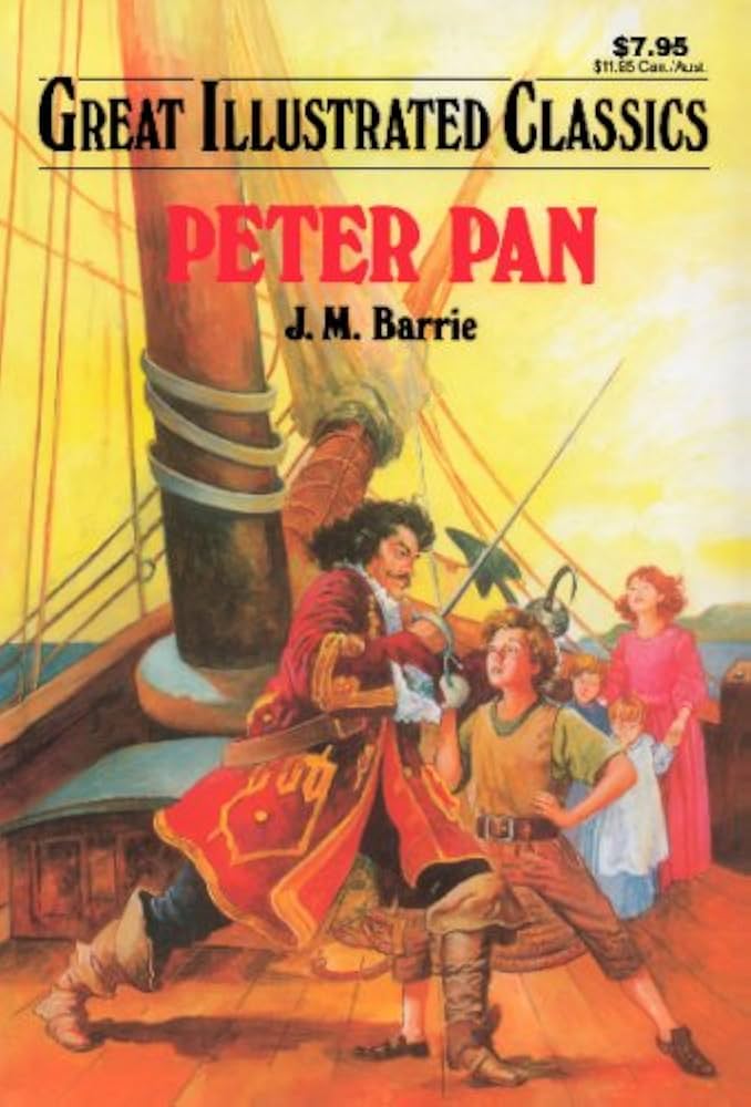 Great Illustrated Classics Peter Pan by J M Barrie - Hardcover edition. 