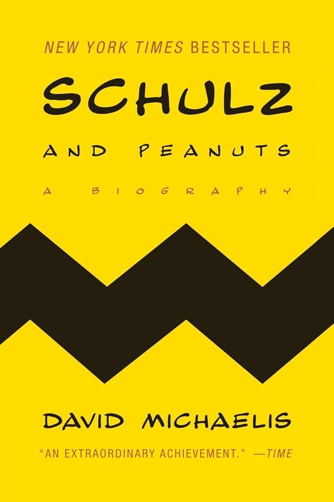 Schultz and Peanuts by David Michaelis - Paperback edition. 