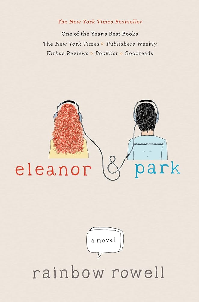 Eleanor & Park by Rainbow Rowell - Hardcover edition. 