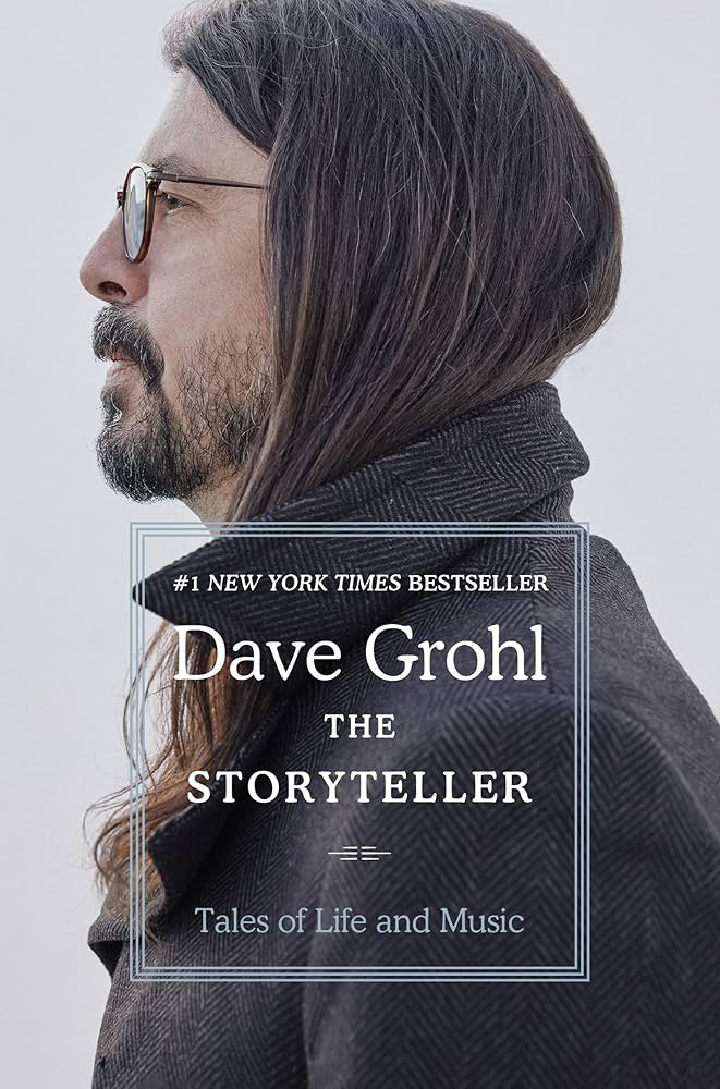 The Storyteller by Dave Grohl - Hardcover edition. 