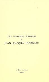 The Political Writings Vol II by Jean Jacques Rousseau