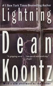Lightning by Dean Koontz - Paperback edition. 