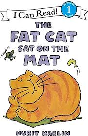The Fat Cat Sat on the Mat by Nurit Karlin - Paperback edition. 