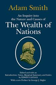 The Wealth of Nations by Adam Smith - Paperback edition. 