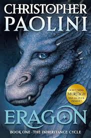 Eragon by Christopher Paolini - Hardcover edition. 