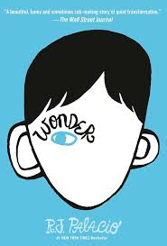 Wonder by RJ Palacio - Hardcover edition. 